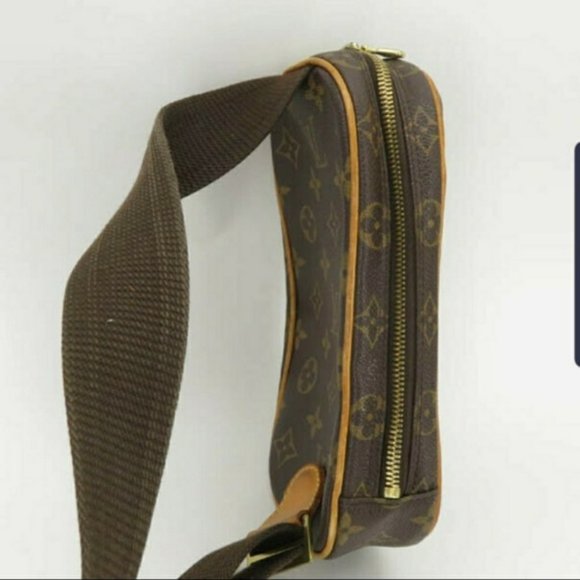 100% Auth Louis Vuitton Pochette Gange Bum Bag - Picture 3 of 8